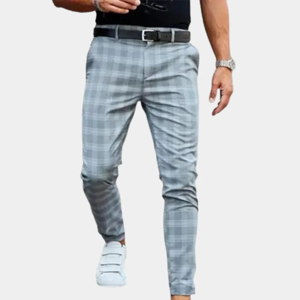 Kearon® | Men'S Checked Trousers - Image 3