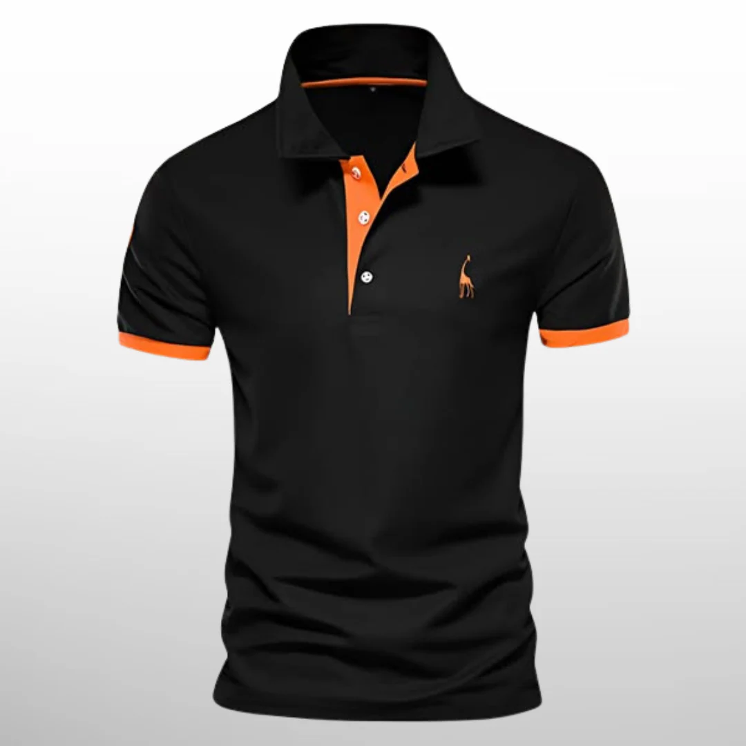 Keaton | Cotton polo shirt - Image 2