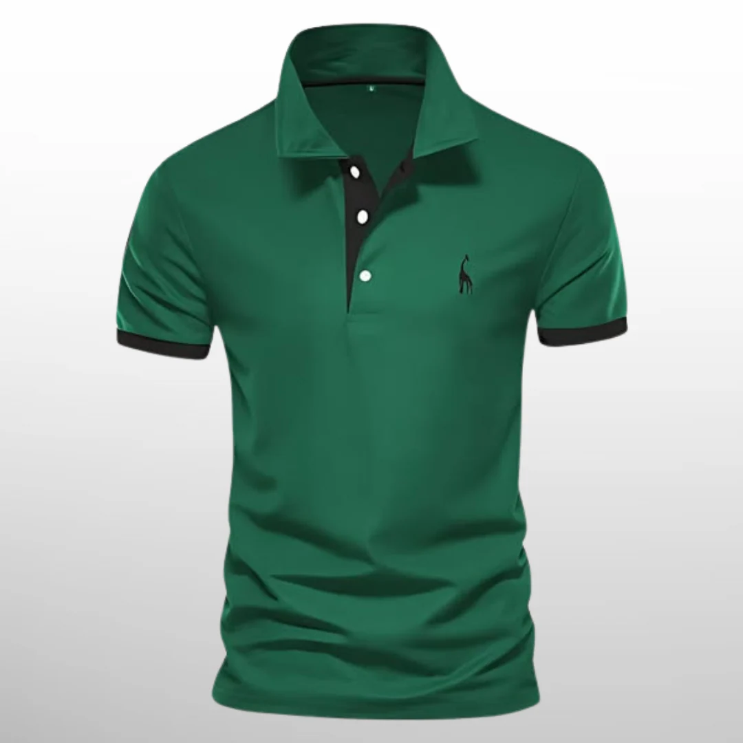 Keaton | Cotton polo shirt - Image 4