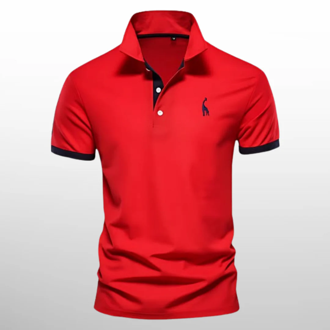 Keaton | Cotton polo shirt - Image 9