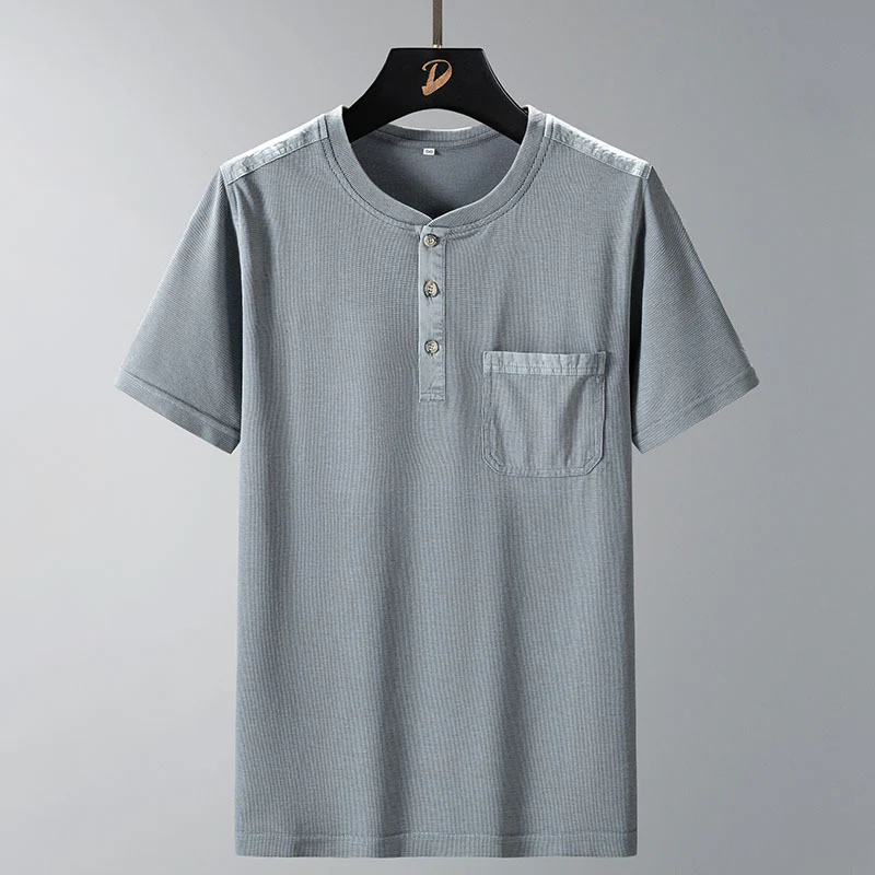Keenan® | Waffle Knit Henley - Image 3