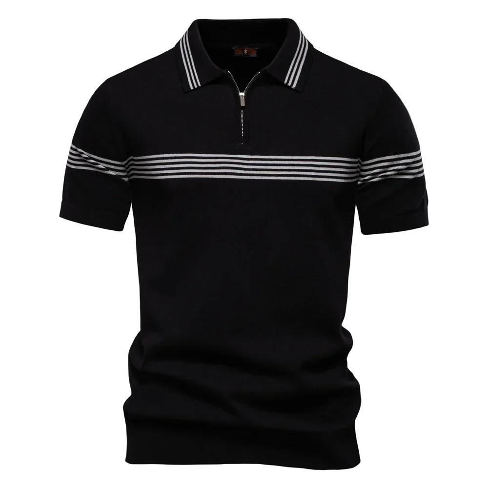 Keilan® | Striped Polo Shirt - Image 4