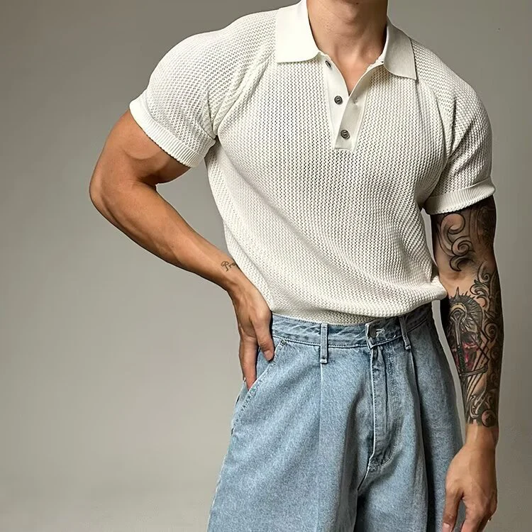 Keith® | Waffle Polo Shirt
