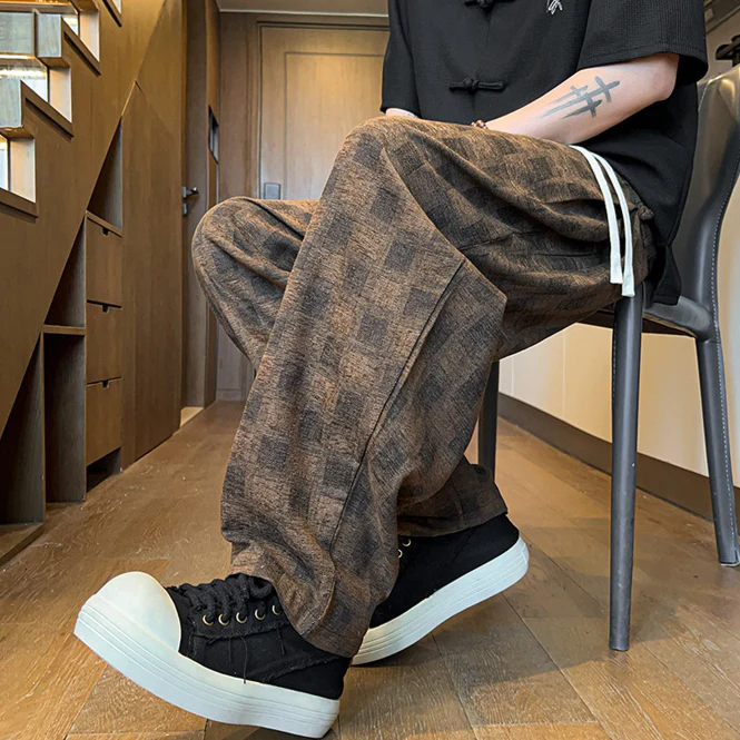 Kellen® | Checkered Sweatpants - Image 2