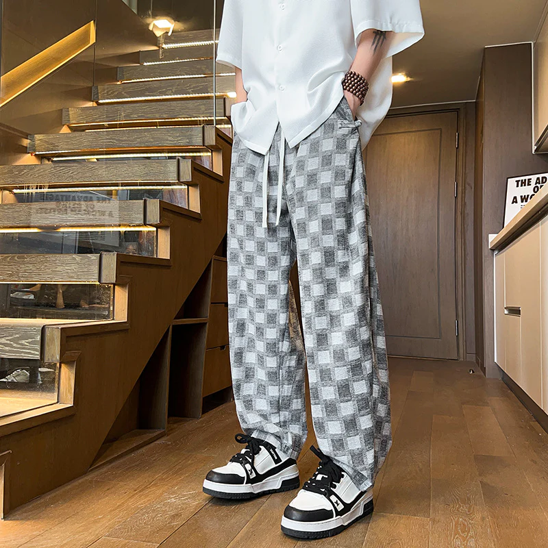 Kellen® | Checkered Sweatpants - Image 3
