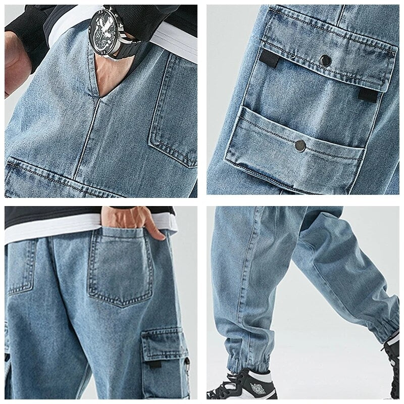 Kelly® | Denim Cargo Joggers - Image 3