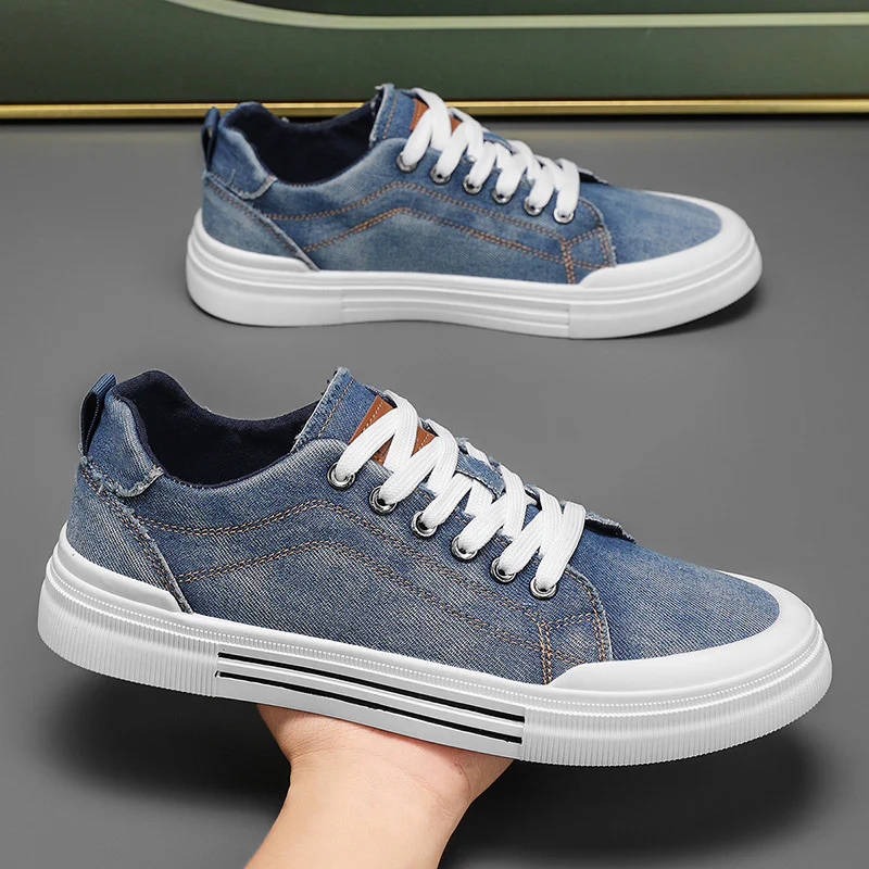 Kelvin® | Denim Sneakers - Image 3