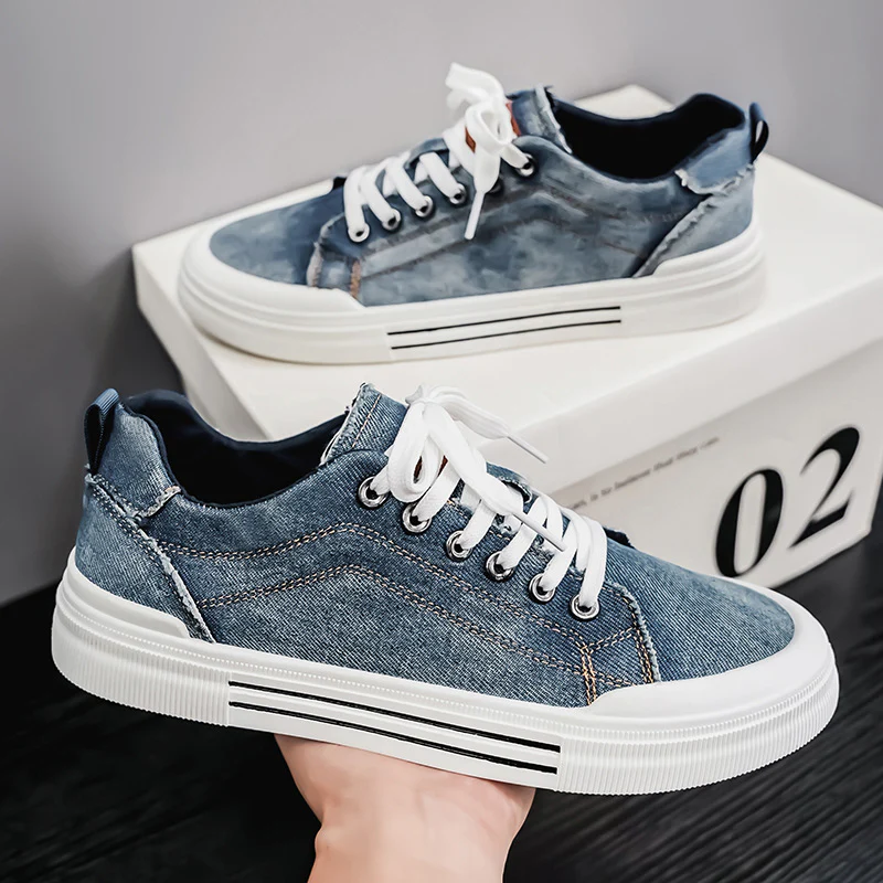 Kelvin® | Denim Sneakers - Image 4
