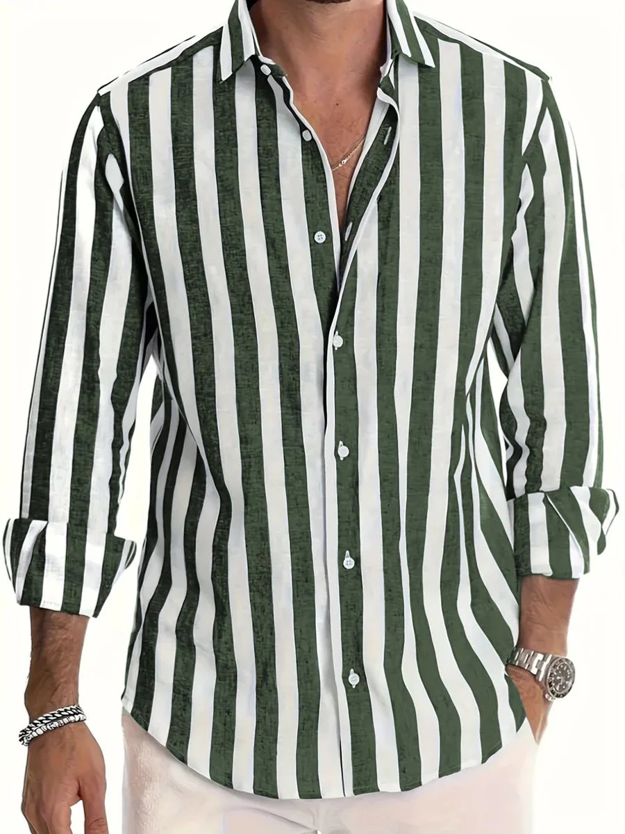 Kelvin® | Summer Striped Shirt - Image 2