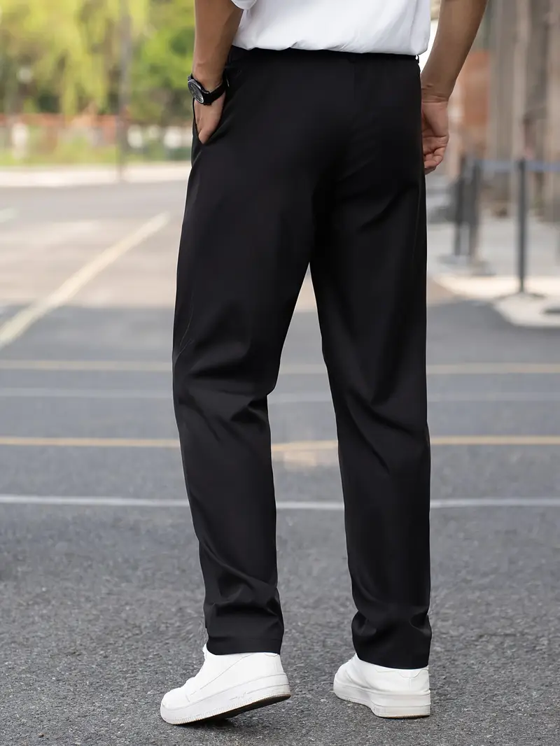 Kemper® | Solid Color Stretchy Pants For Men - Image 2