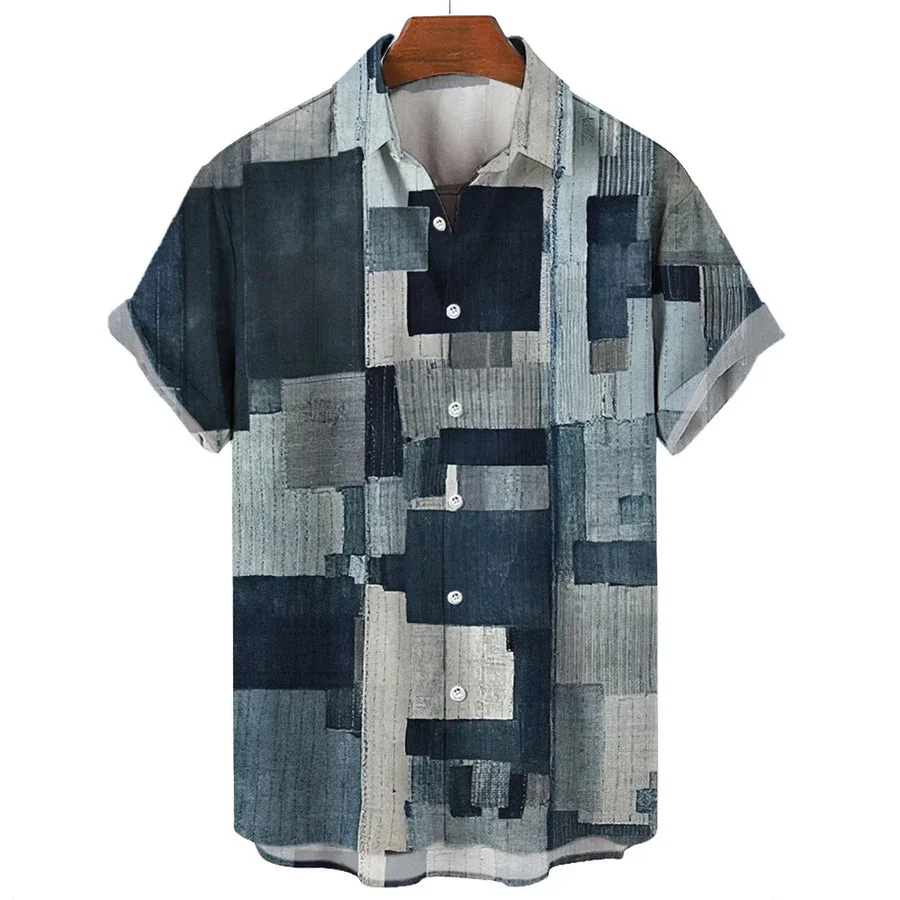 Kendall® | Geometric Patchwork Shirt - Image 3