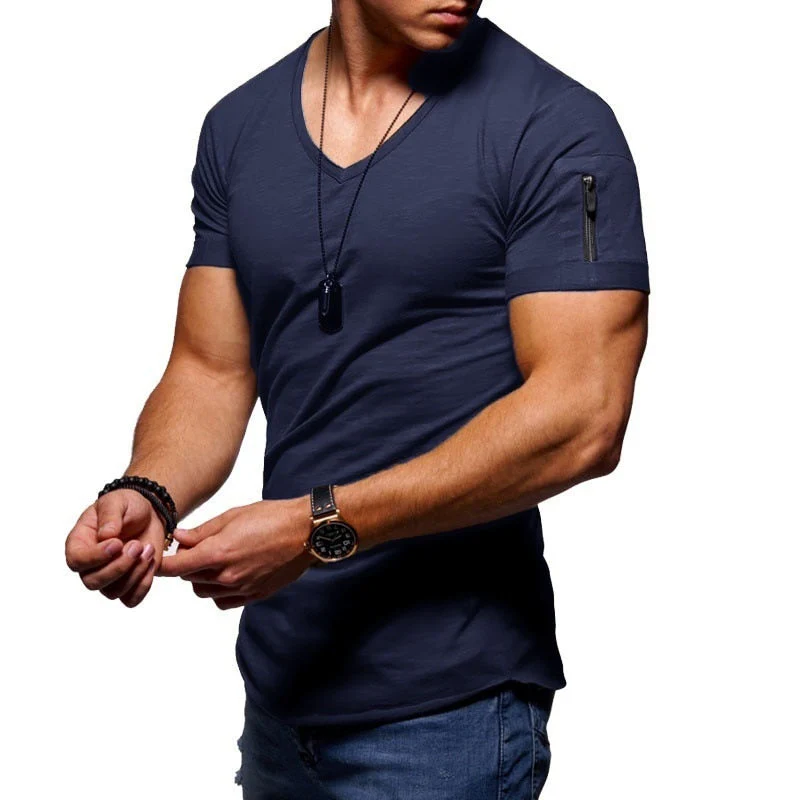 Kendrick® | Men'S V-Neck Muscle T-Shirt - Image 2
