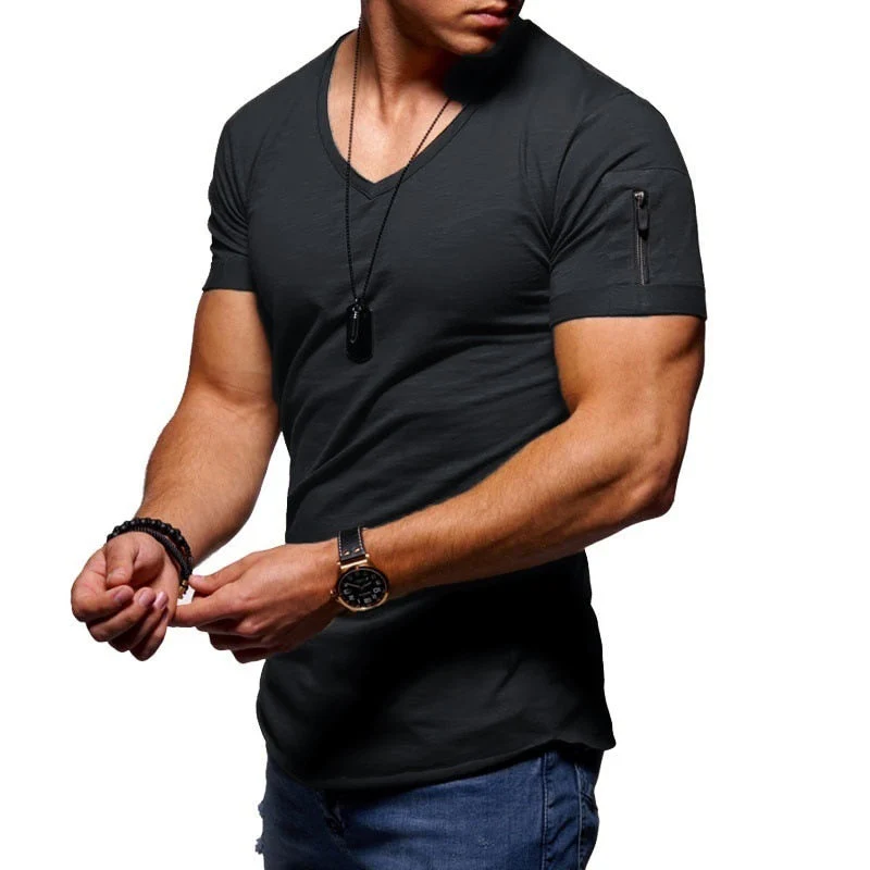 Kendrick® | Men'S V-Neck Muscle T-Shirt - Image 7