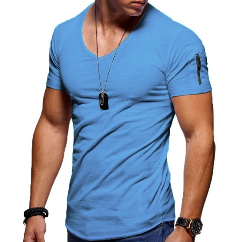 Kendrick® | Men'S V-Neck Muscle T-Shirt - Image 9