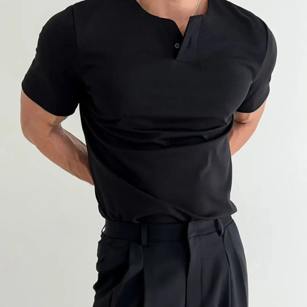 Kendyl® | Premium Henley With Buttons - Image 3