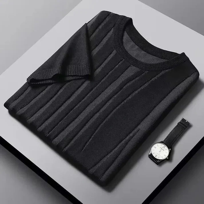 Kenneth® | Jacquard Ice Silk Knit Shirt - Image 2