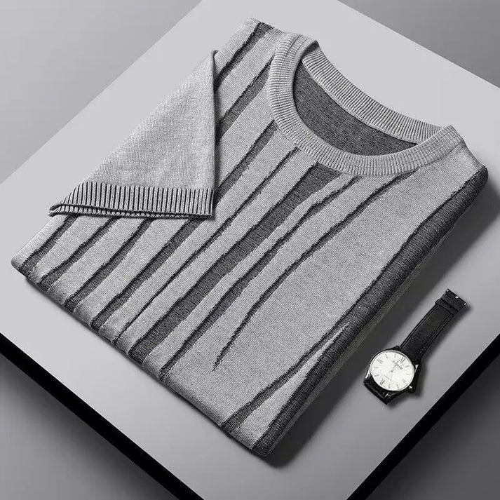 Kenneth® | Jacquard Ice Silk Knit Shirt - Image 4