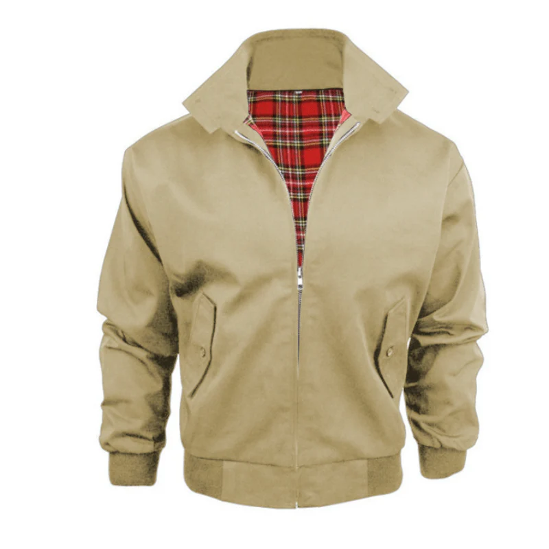 Kerim | Harald – Harrington jacket with classic cut and zip - Image 2