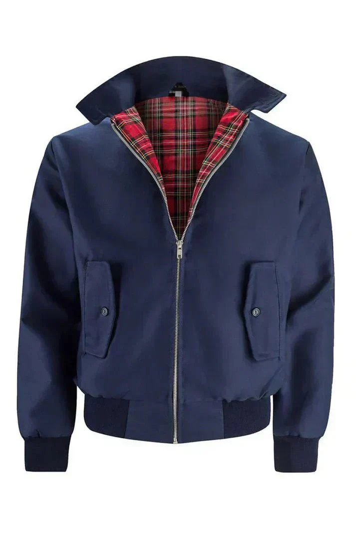 Kerim | Harald – Harrington jacket with classic cut and zip - Image 3
