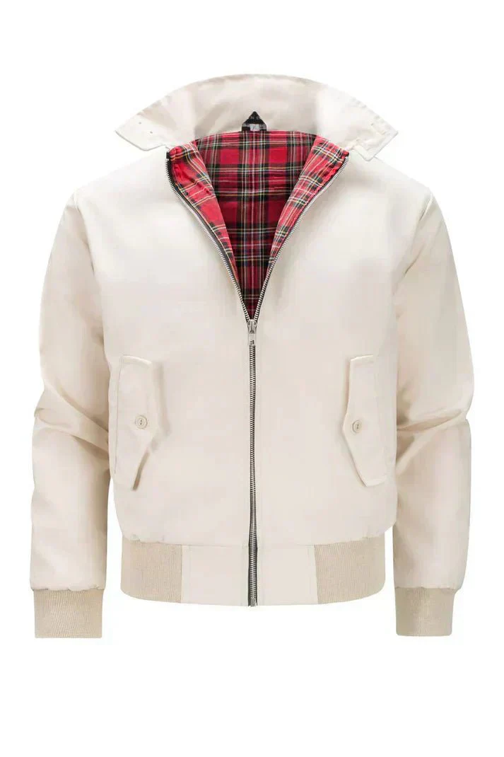 Kerim | Harald – Harrington jacket with classic cut and zip - Image 4