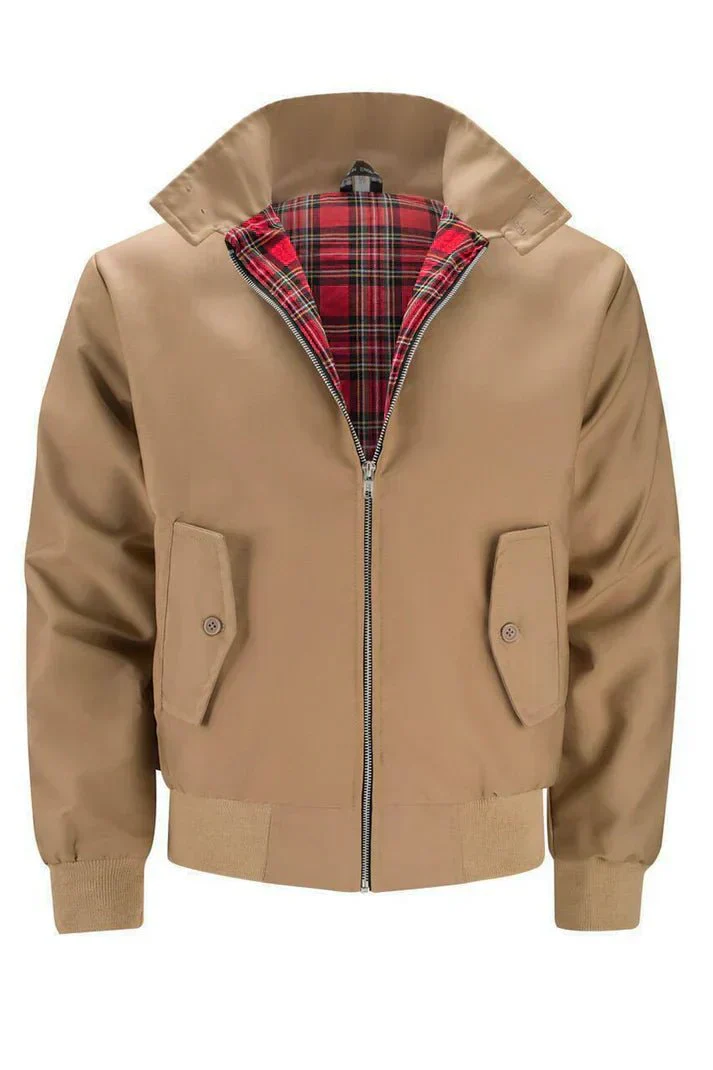 Kerim | Harald – Harrington jacket with classic cut and zip - Image 8