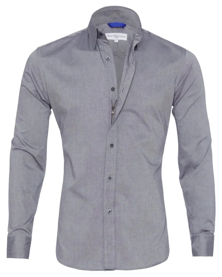 Khalid® | Stretch Zip Shirt - Image 2