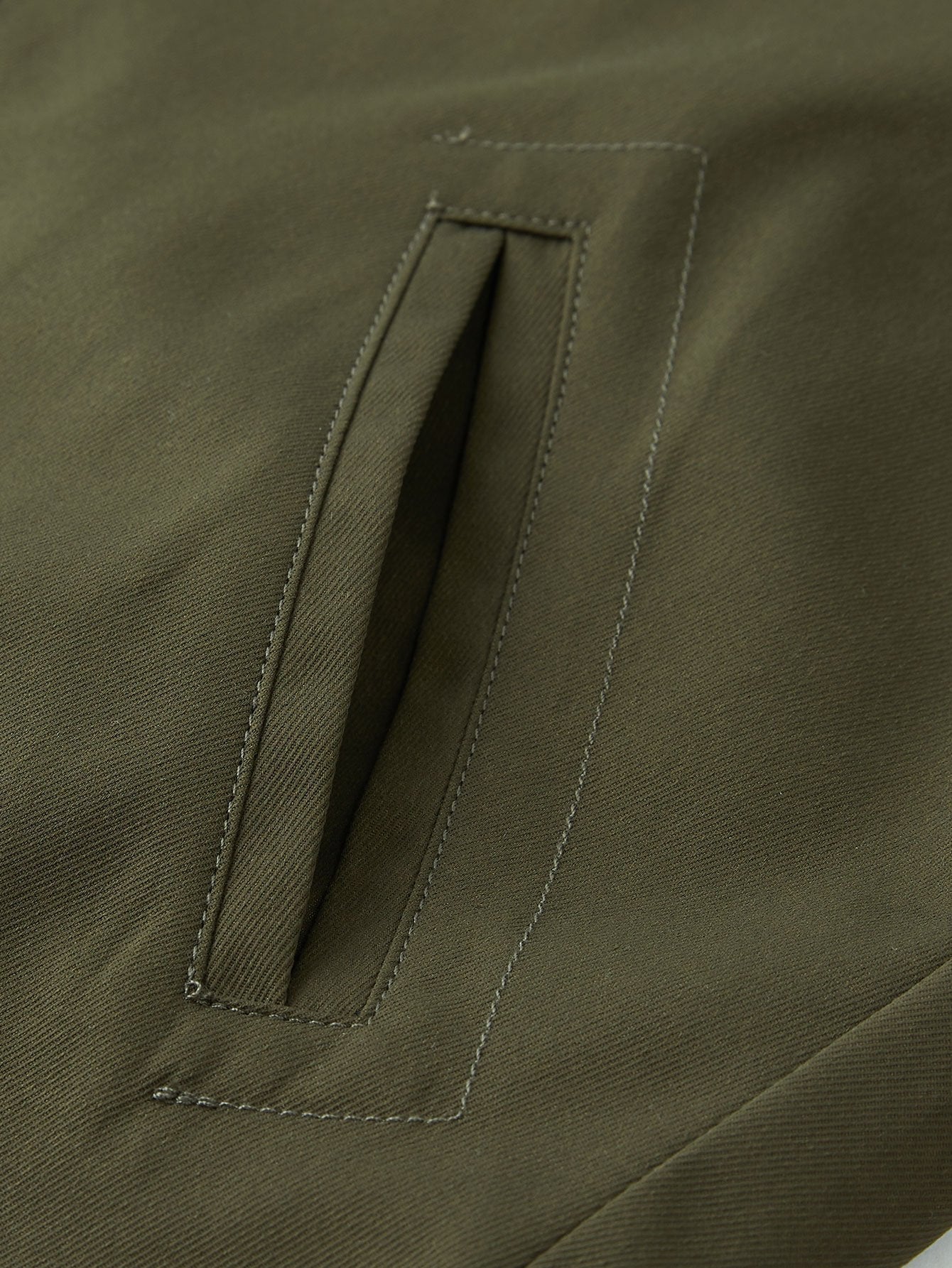 Kian | Corduroy Collar Zip Up Jacket - Image 2