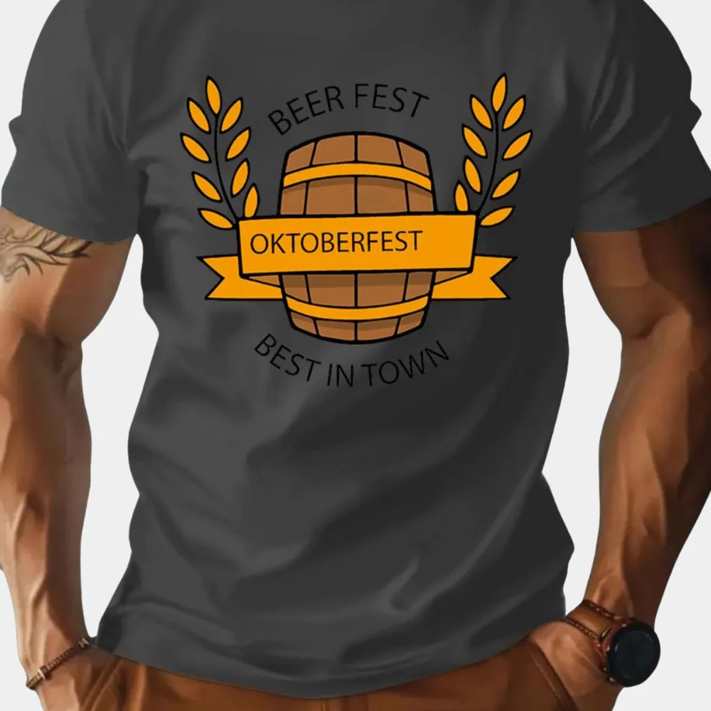 Kieran® | Oktoberfest Men'S Casual Elegance T-Shirt - Image 3