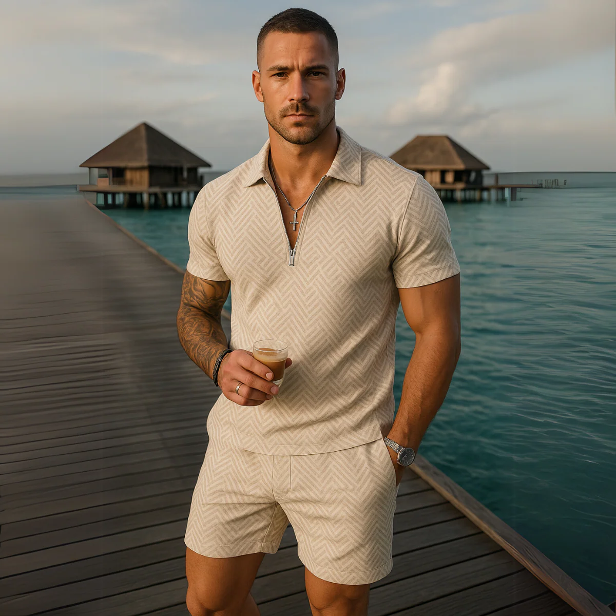 Kieran® | Summer Complete With Zip Polo - Image 2