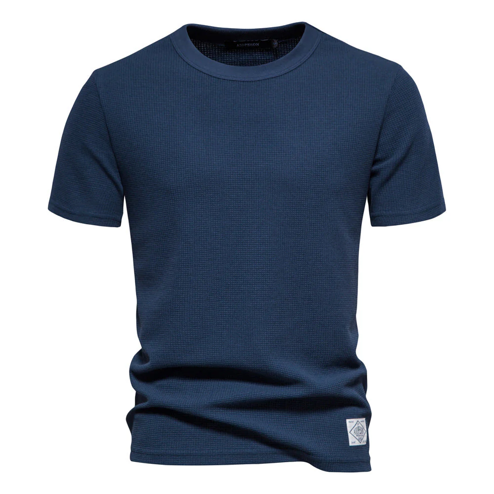 King® | Premium Waffle-Knit T-Shirt - Image 5