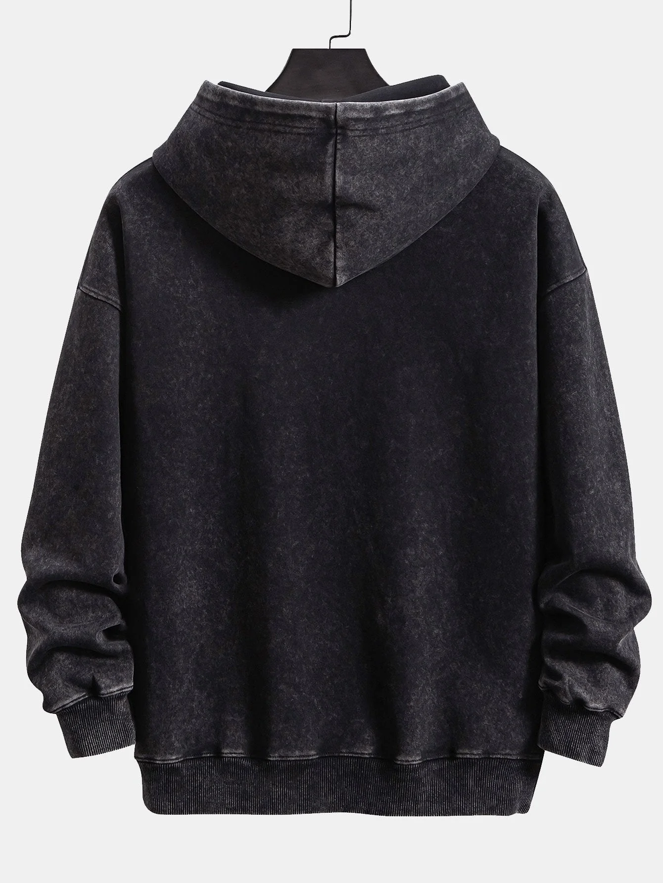 Kingston | Relax Fit Washed Distressed Hoodie - Image 7