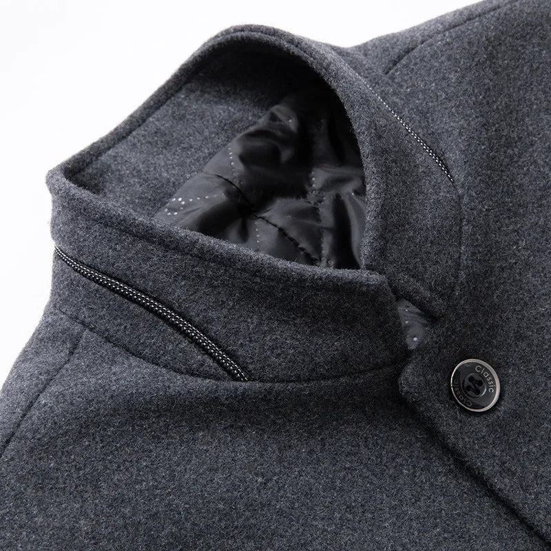 Kjell® | LORENZO WOOL OVERCOAT - Image 3