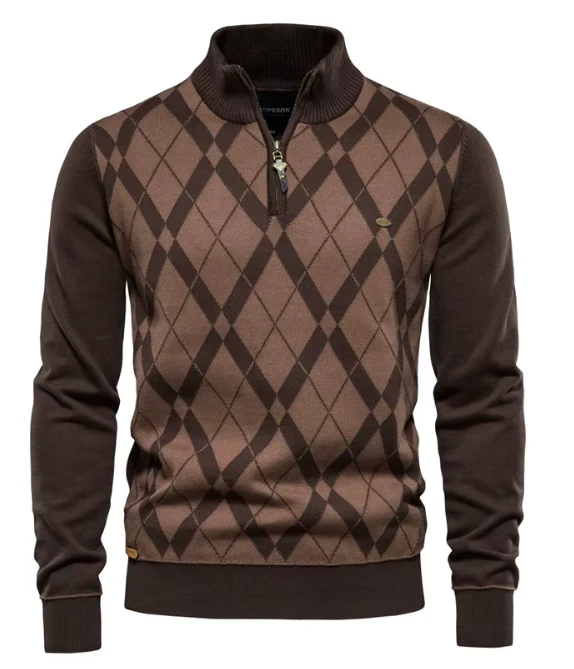 Kodiak | Men's zip-up sweater - Image 2