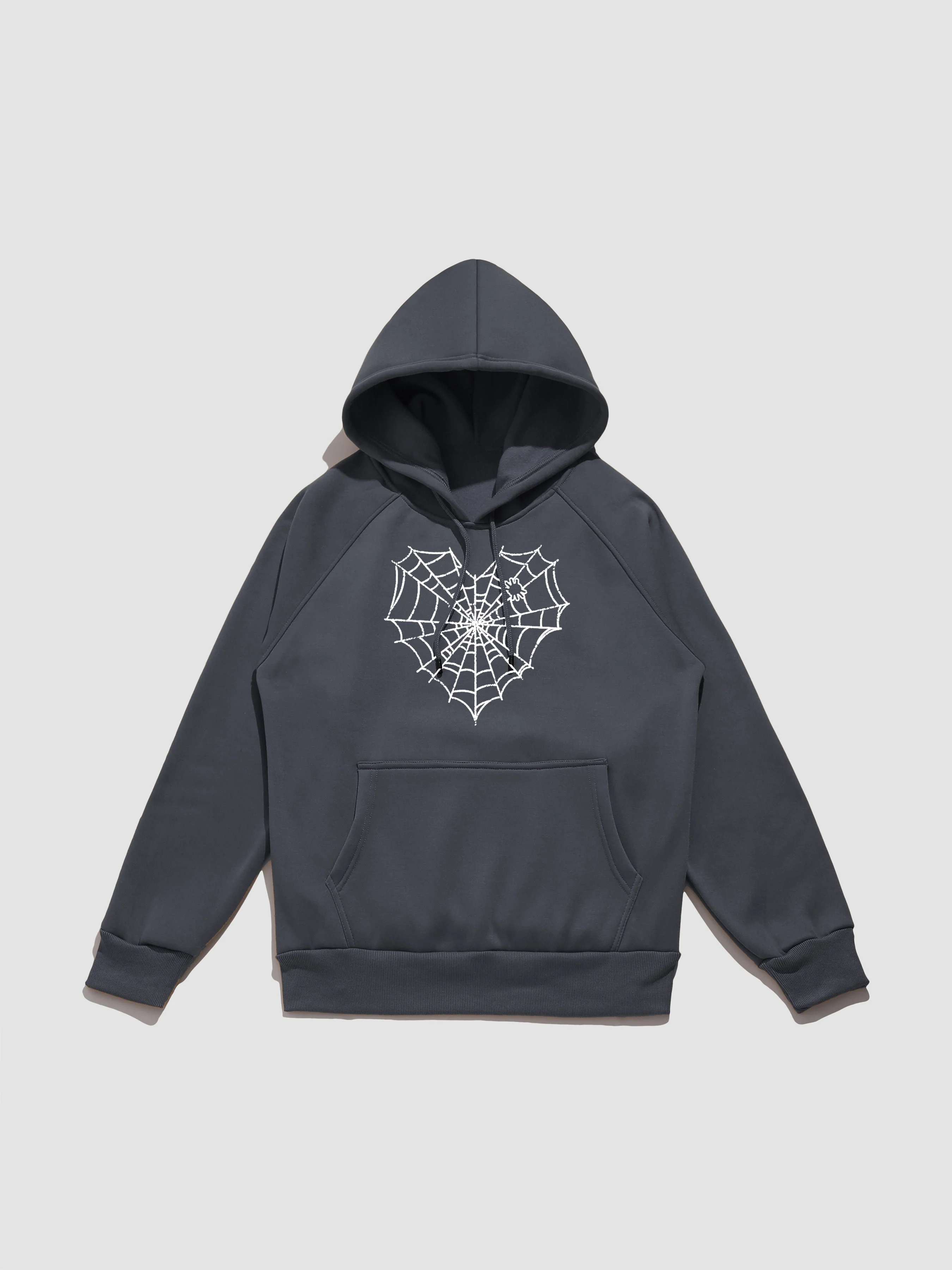 Kody | Spider Web Gothic Print Hoodie - Image 3