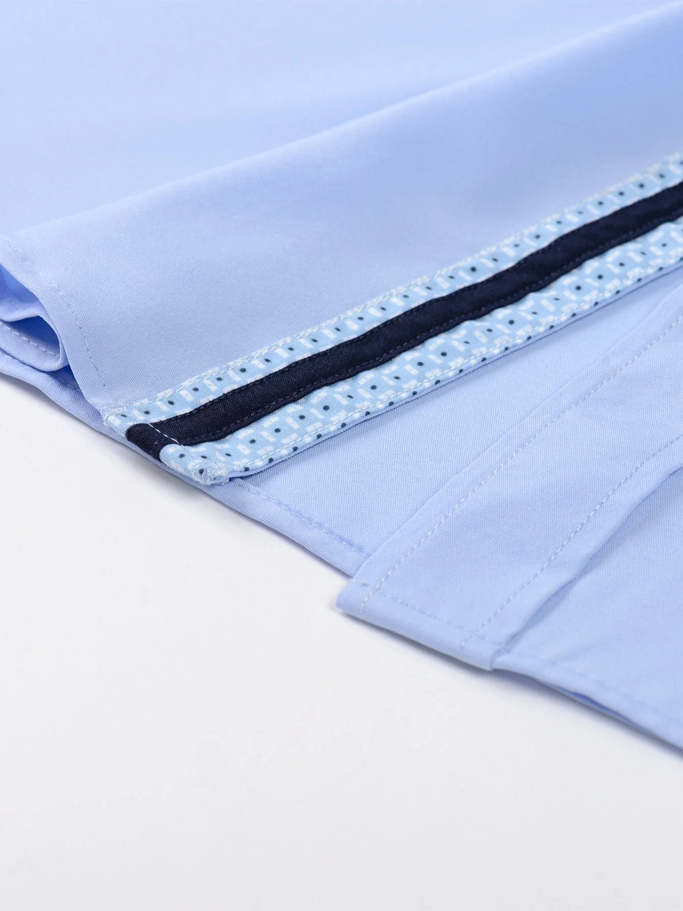 KonradĀ® | Long Sleeve Contrast Button Up Dress Shirt - Image 19