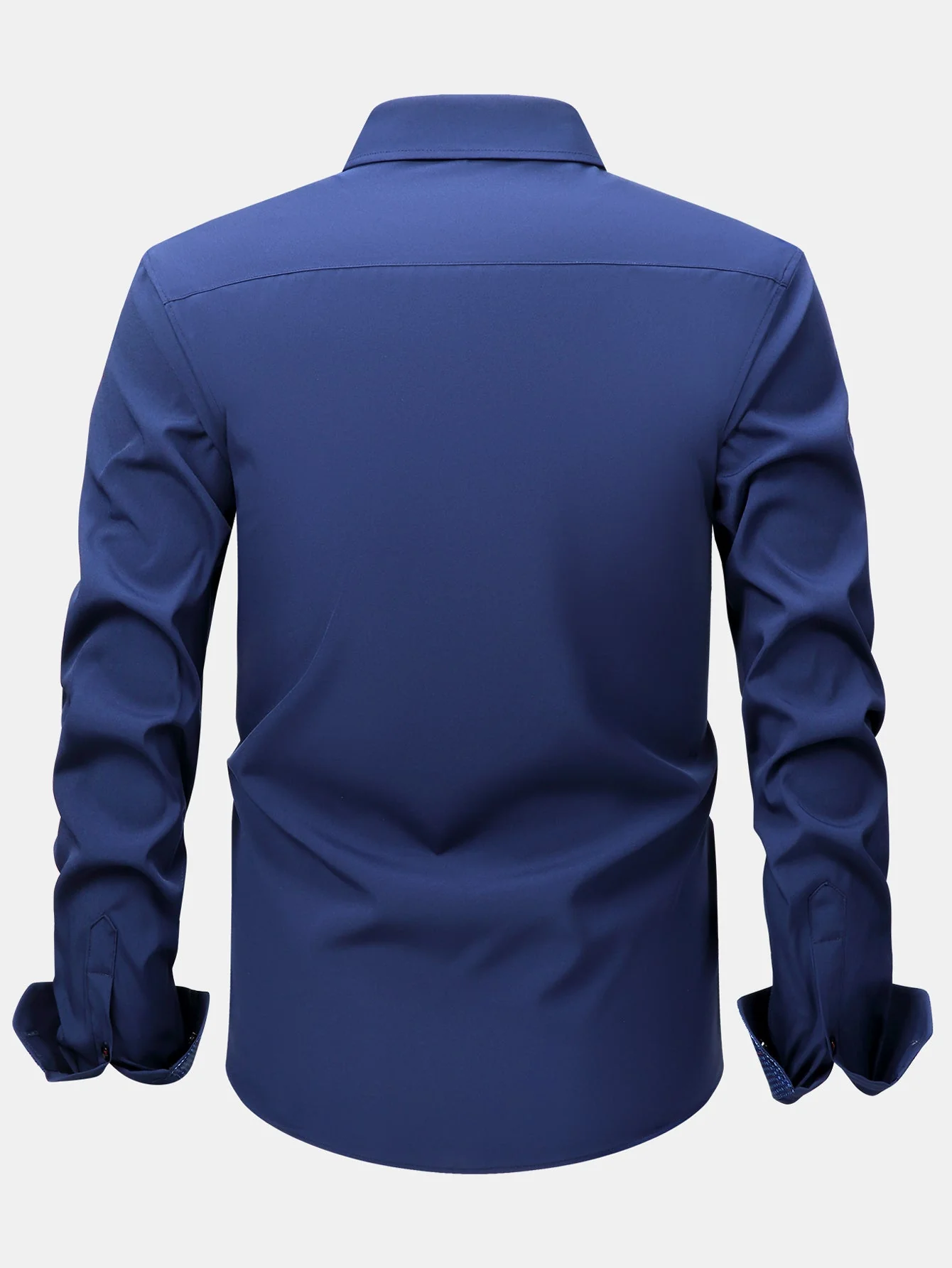KonradĀ® | Long Sleeve Contrast Button Up Dress Shirt - Image 2