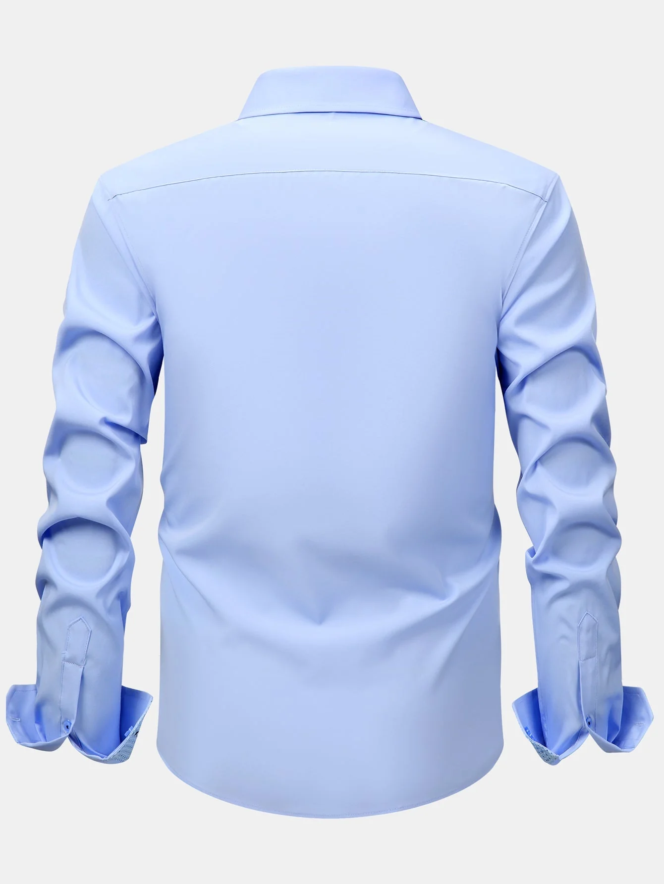 KonradĀ® | Long Sleeve Contrast Button Up Dress Shirt - Image 4