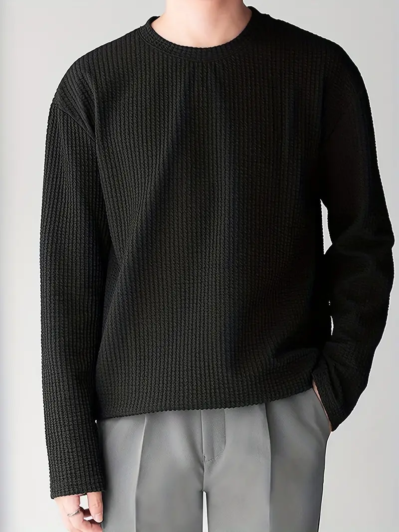 Kristian® | Stylish Long-Sleeved Shirt With A Round Neckline - Image 7