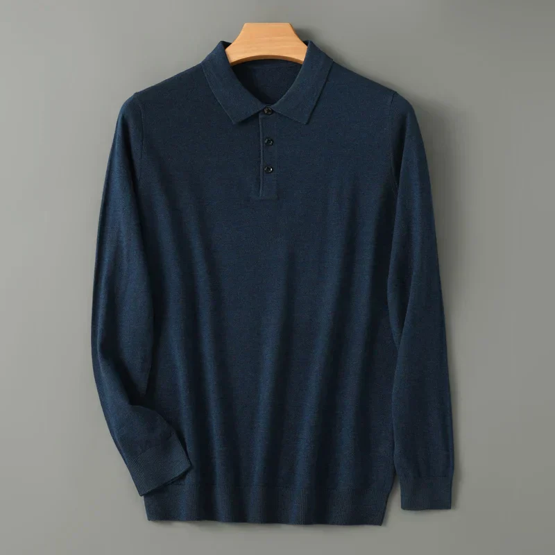 Kristoff® | Polo Shirt In 100% Merino Wool - Image 11