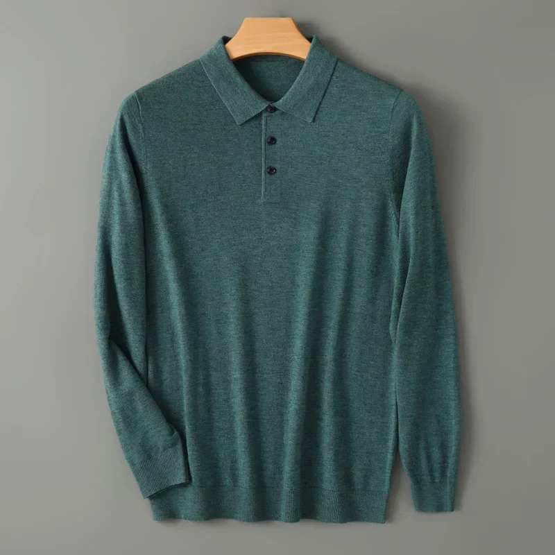 Kristoff® | Polo Shirt In 100% Merino Wool - Image 8