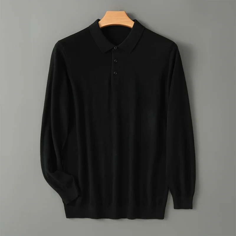 Kristoff® | Polo Shirt In 100% Merino Wool - Image 9