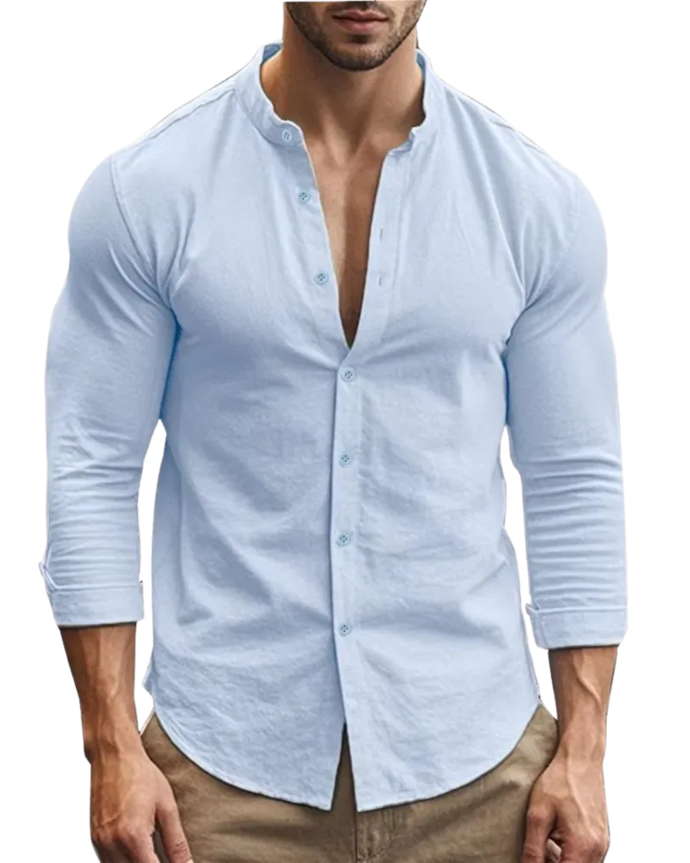 KurtĀ® | Casual Summer Cotton And Linen Shirt