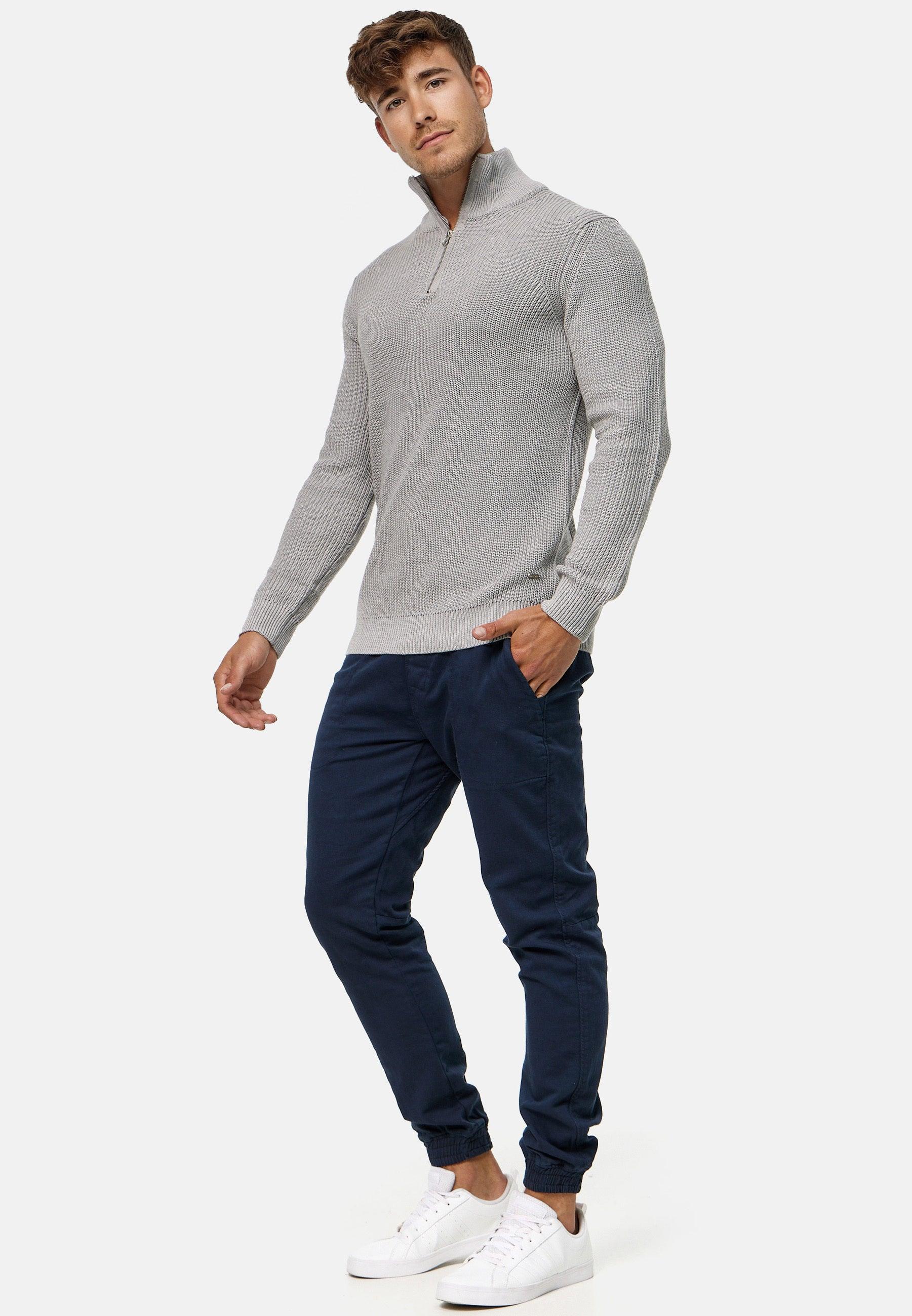 KurtĀ® | Stylish Sweatshirt With Quarter Zip Fastening
