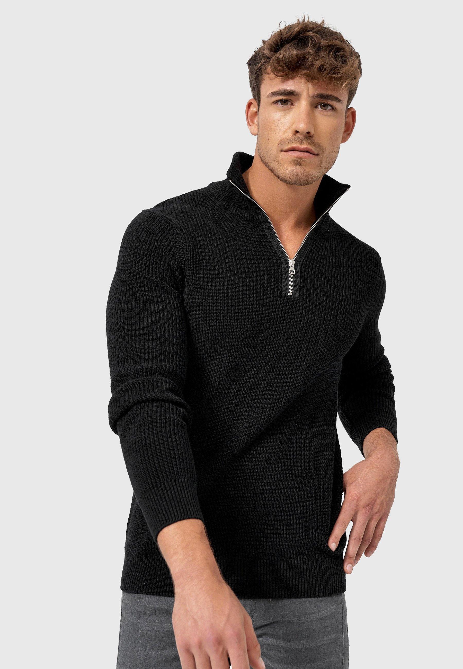 KurtĀ® | Stylish Sweatshirt With Quarter Zip Fastening - Image 14