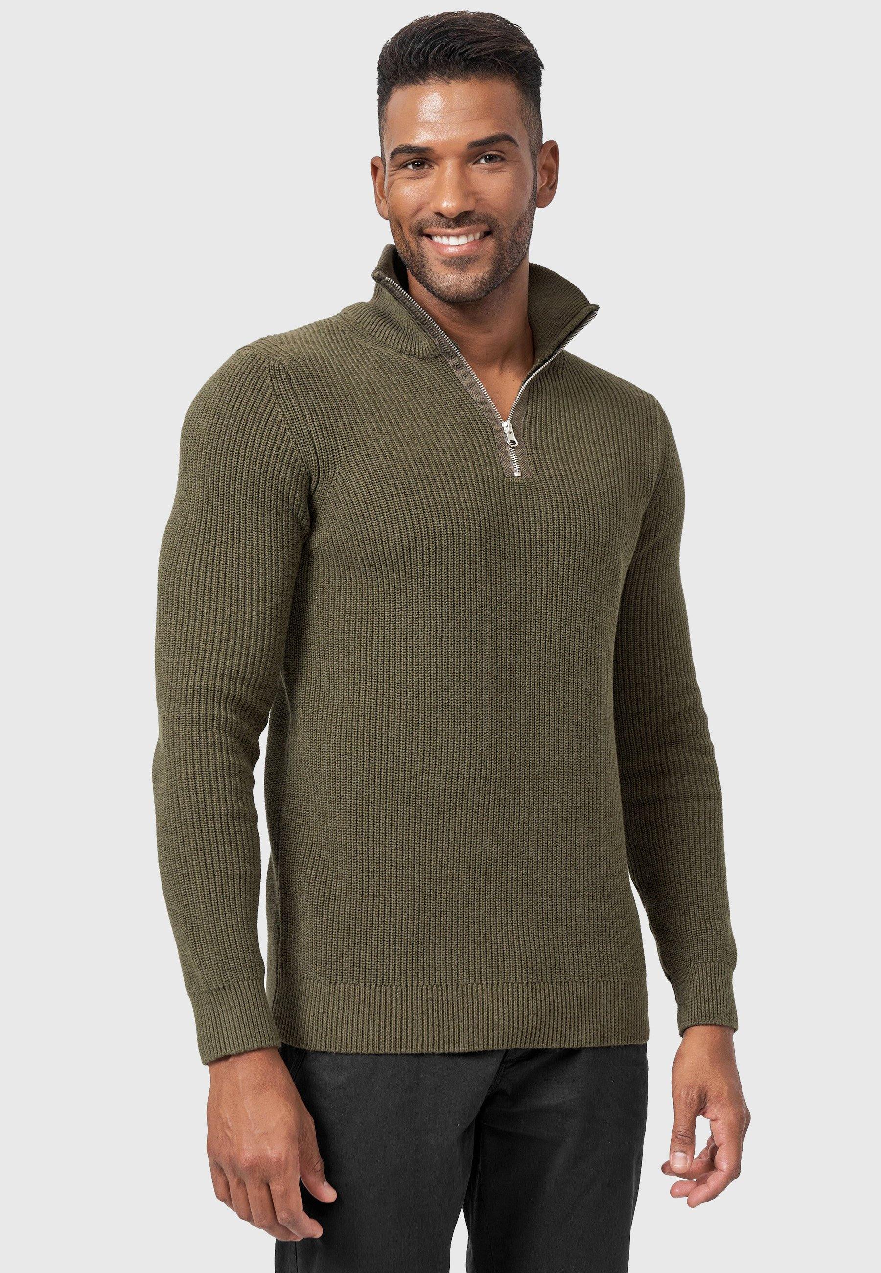 KurtĀ® | Stylish Sweatshirt With Quarter Zip Fastening - Image 18