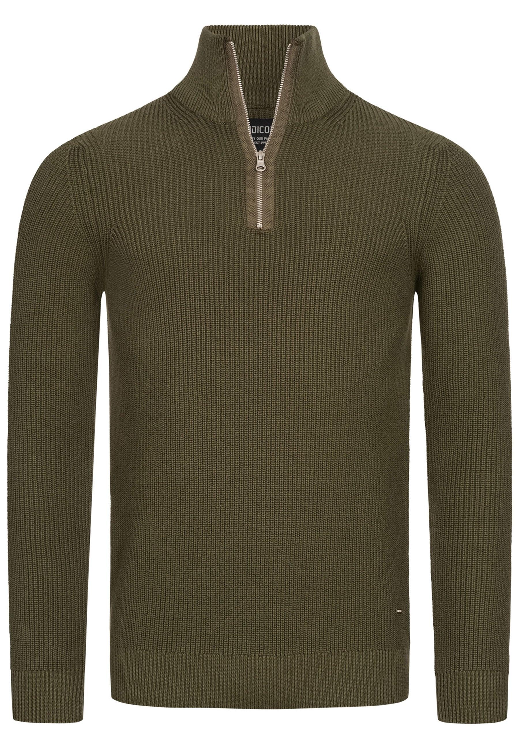 KurtĀ® | Stylish Sweatshirt With Quarter Zip Fastening - Image 4