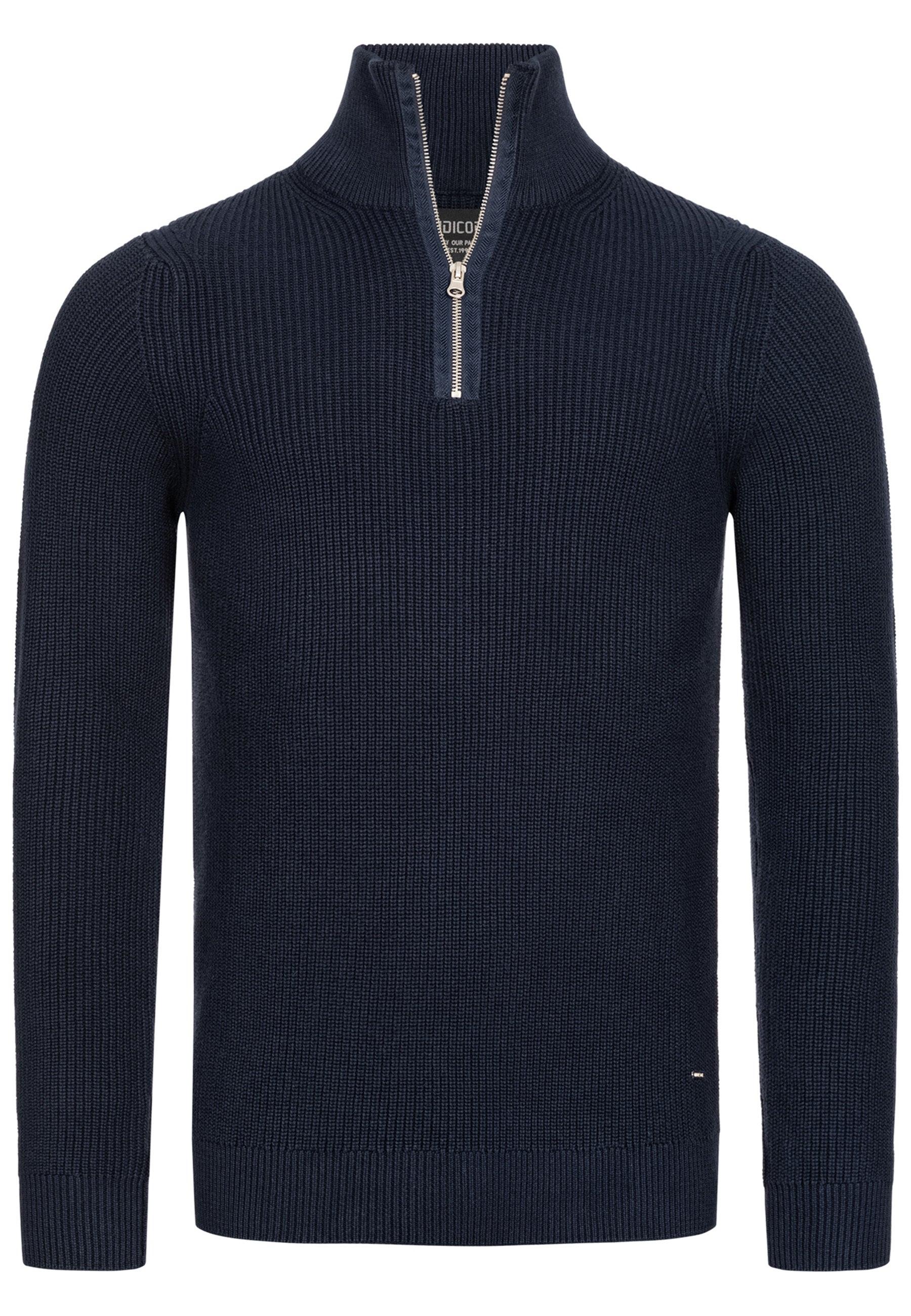 KurtĀ® | Stylish Sweatshirt With Quarter Zip Fastening - Image 5
