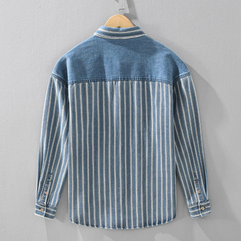 Kyran® | Denim Polo Shirt - Image 2