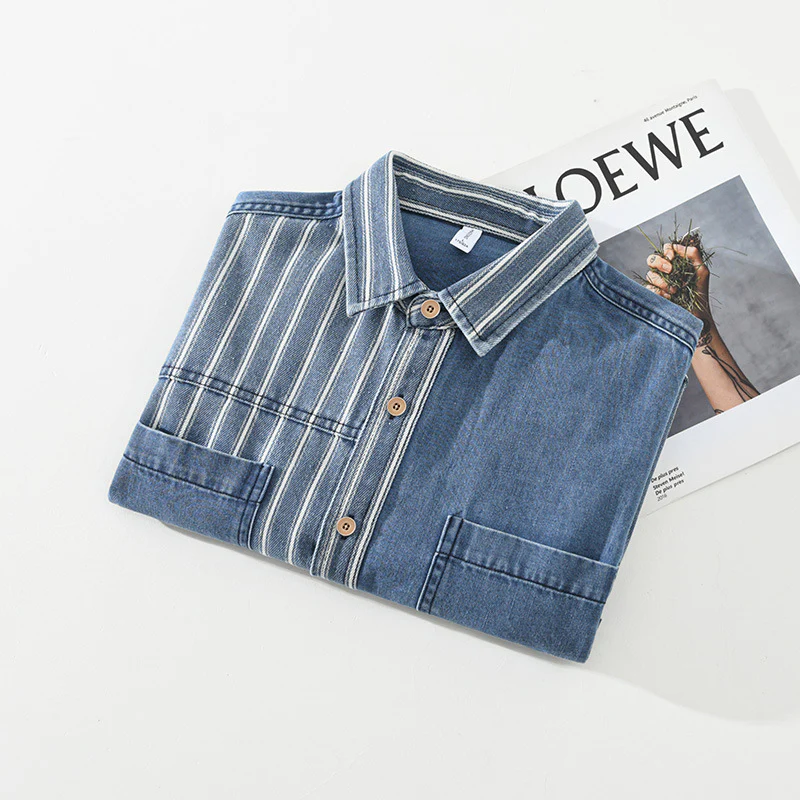 Kyran® | Denim Polo Shirt - Image 6