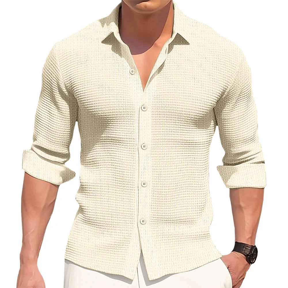 Lachlan | Casual Cotton Shirt - Image 3